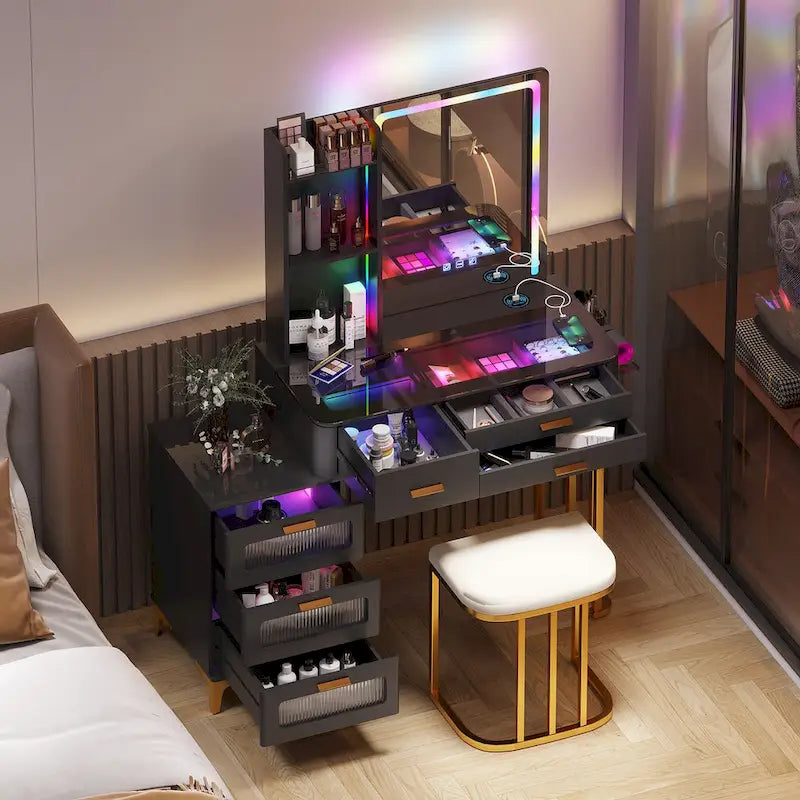 Toeletta per il trucco con luce a LED