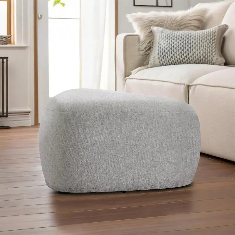 26 Poggiapiedi e pouf, pouf ottomano in tessuto moderno