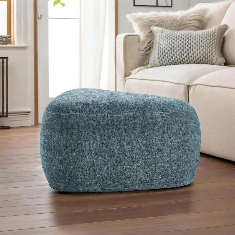 26 Poggiapiedi e pouf, pouf ottomano in tessuto moderno