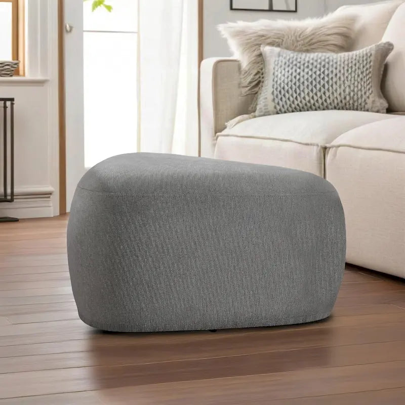 26 Poggiapiedi e pouf, pouf ottomano in tessuto moderno