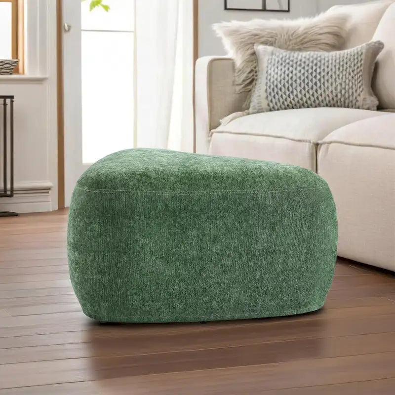26 Poggiapiedi e pouf, pouf ottomano in tessuto moderno