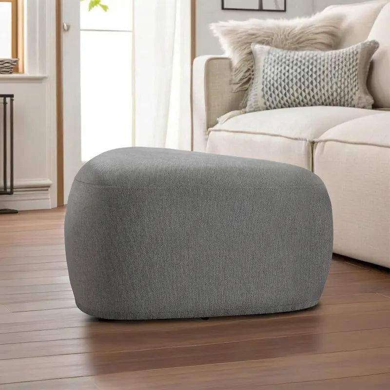 26 Poggiapiedi e pouf, pouf ottomano in tessuto moderno