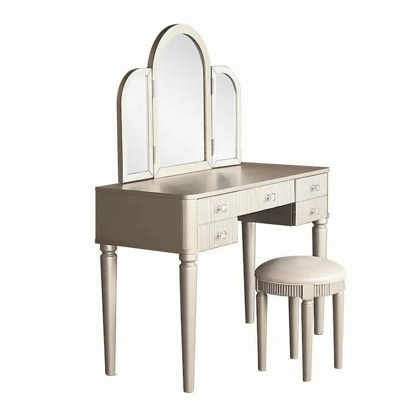 AGODY Mirrored Vanity with LED Light