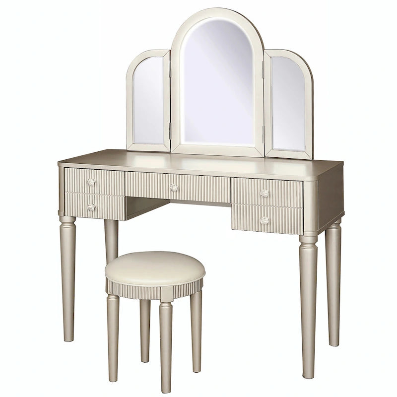 AGODY Mirrored Vanity with LED Light