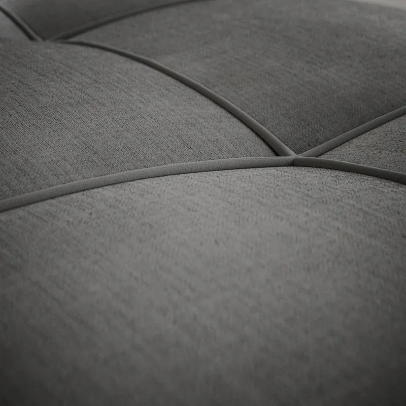 Divanetto trasformabile 3 in 1, divano letto futon con letto estraibile e schienale regolabile