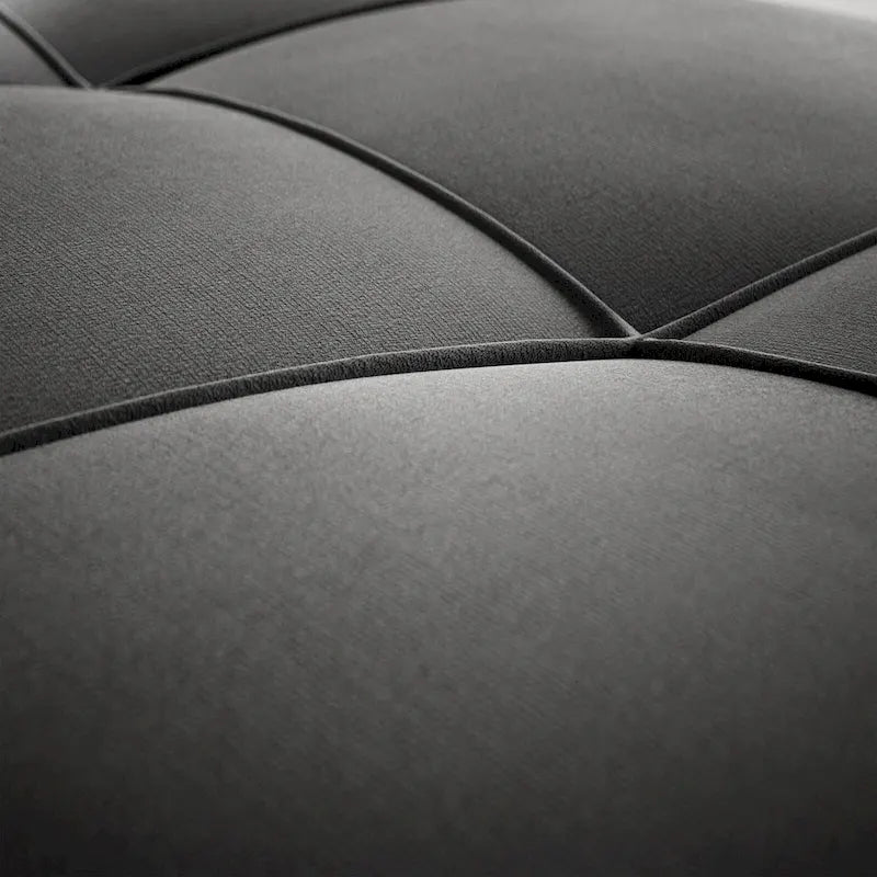 Divanetto trasformabile 3 in 1, divano letto futon con letto estraibile e schienale regolabile