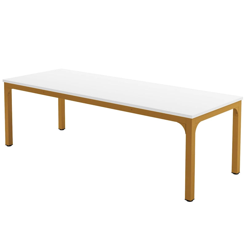 78.7 inches Extra Long Computer Desk 2 Person, Wide Double Office Writing Workstation