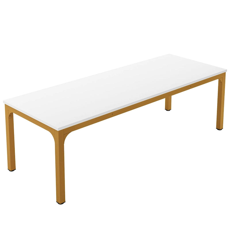 78.7 inches Extra Long Computer Desk 2 Person, Wide Double Office Writing Workstation