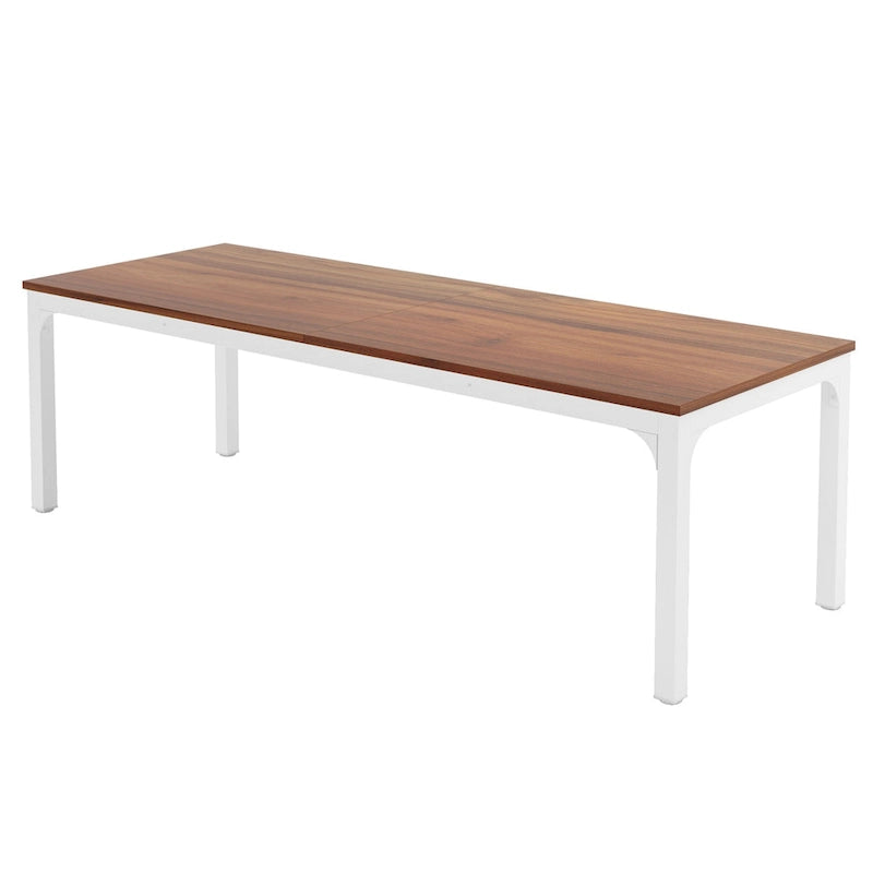 78.7 inches Extra Long Computer Desk 2 Person, Wide Double Office Writing Workstation