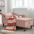Chaiselongue imbottita in velluto rosa 58,26