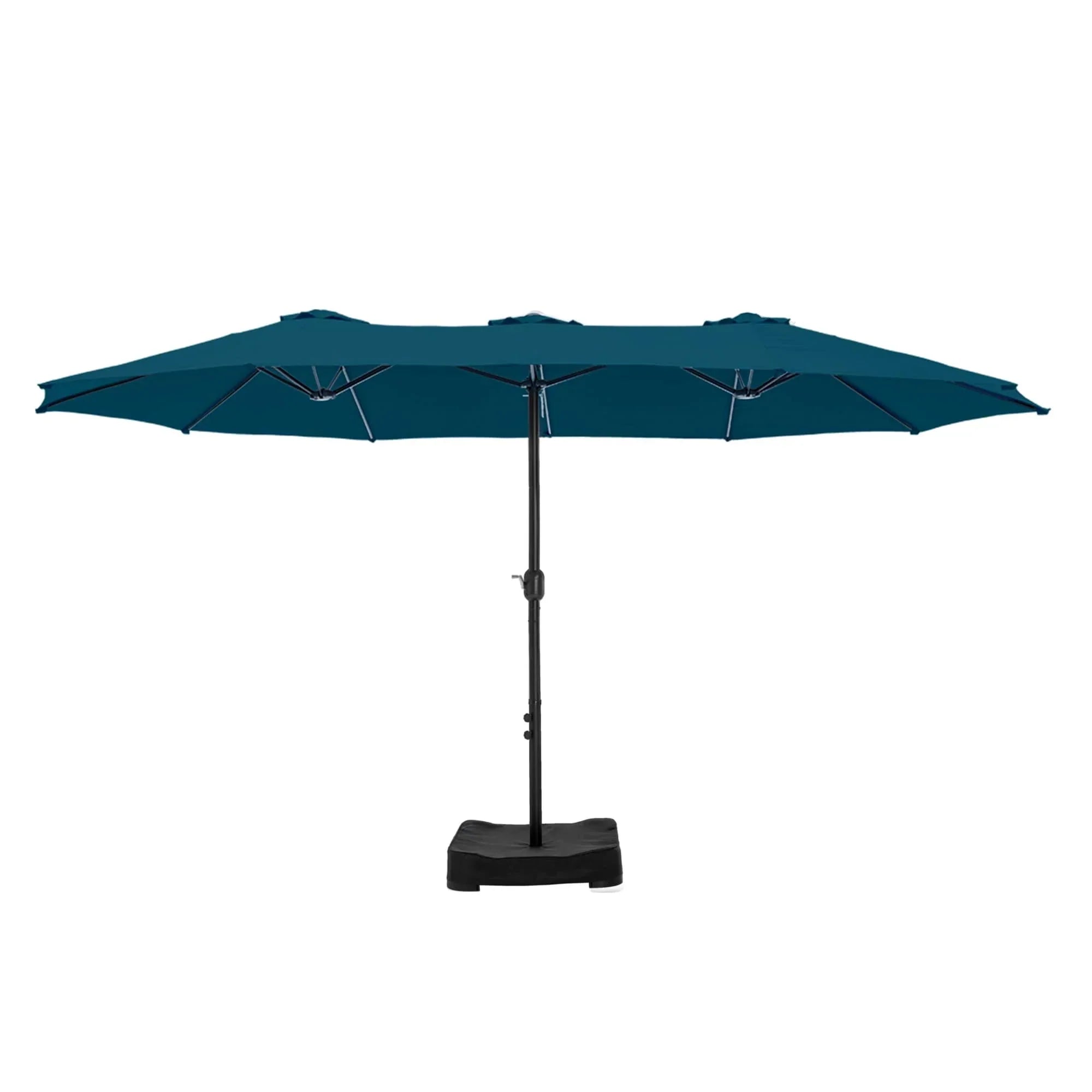 MAISON ARTS Ombrellone Doppio da 4,5 m, Extra Large, per Patio, con Base Inclusa