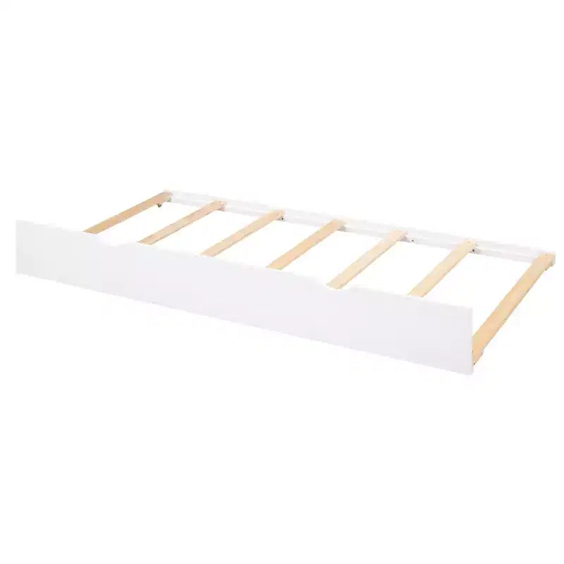 Letto matrimoniale con contenitore, rotelle estraibili, testiera libreria e stazione di ricarica, struttura letto in legno matrimoniale con mensole e cassetti