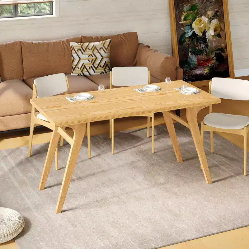 Tavolino da Caffè 2 in 1, Tavolo da Pranzo Estensibile, Tavolo Regolabile in Altezza per Casa e Ufficio, Salvaspazio - ModernLuxe