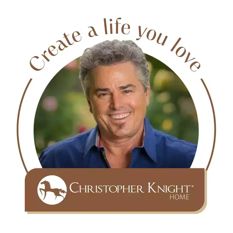 Christopher Knight Home Irene Set da pranzo da esterno rustico a 9 pezzi in legno di acacia con sedie con schienale curvo e cuscini