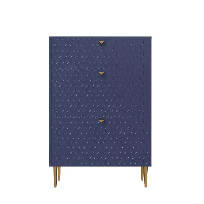 CLIHOME Meuble à chaussures d'entrée 24 paires, avec tiroirs basculants, étagère de rangement