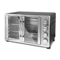Forno doppio Elite Platinum con girarrosto e convezione