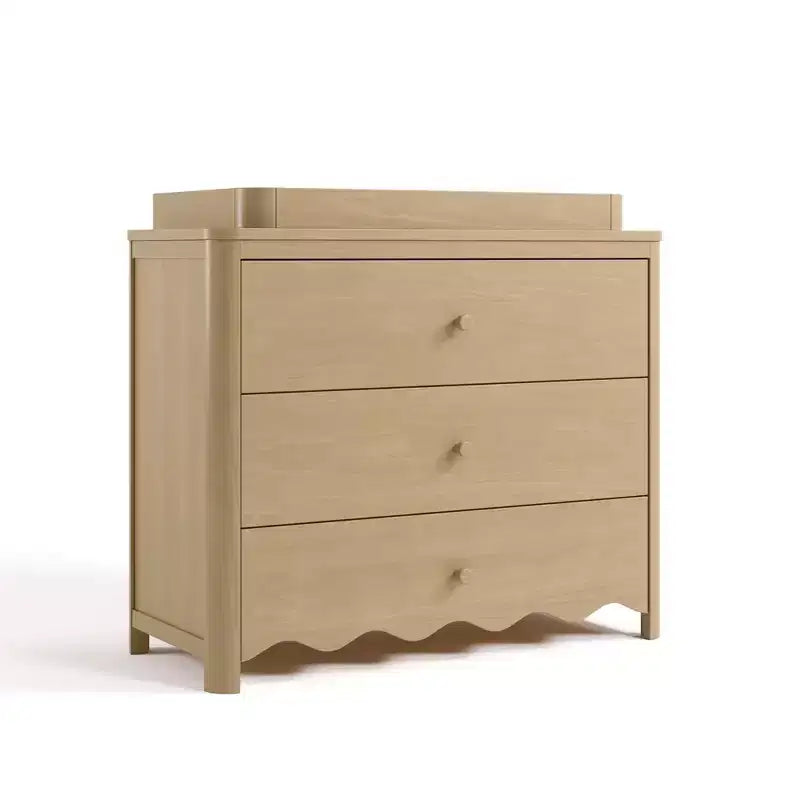 Comodino fasciatoio a 3 cassetti Storkcraft Casablanca con piano rimovibile