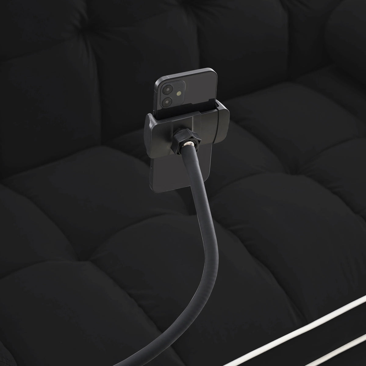 Divano letto trasformabile a 2 posti in velluto da 140 cm con letto estraibile, reclinabile, tasche laterali e supporto per telefono