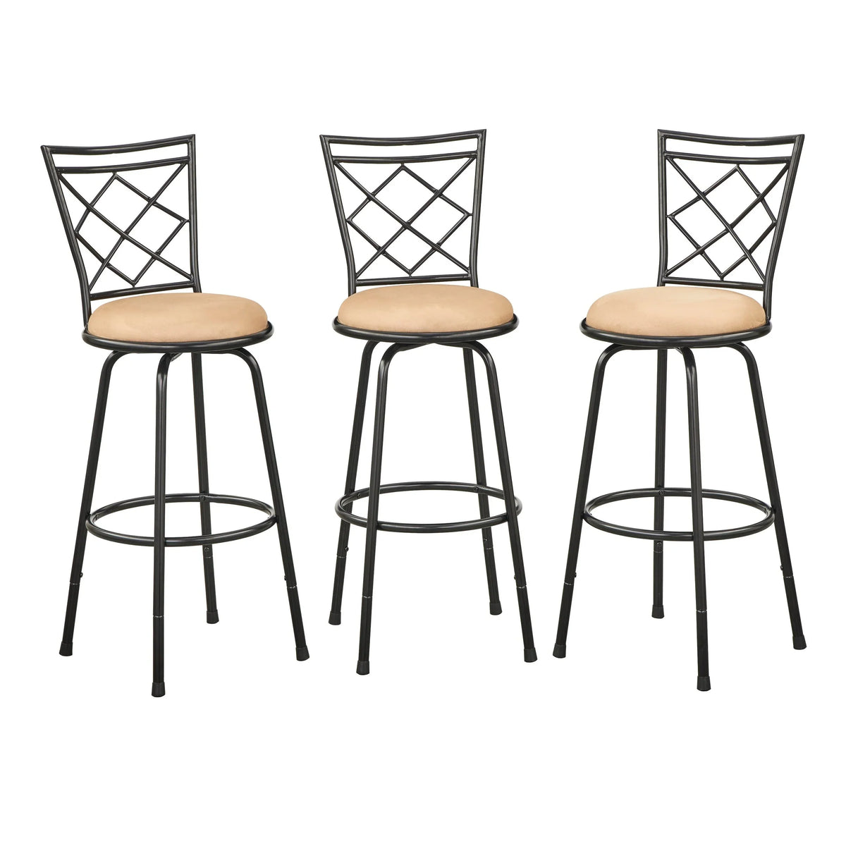 Sgabelli girevoli regolabili in altezza Simple Living Alyssa (set da 3)