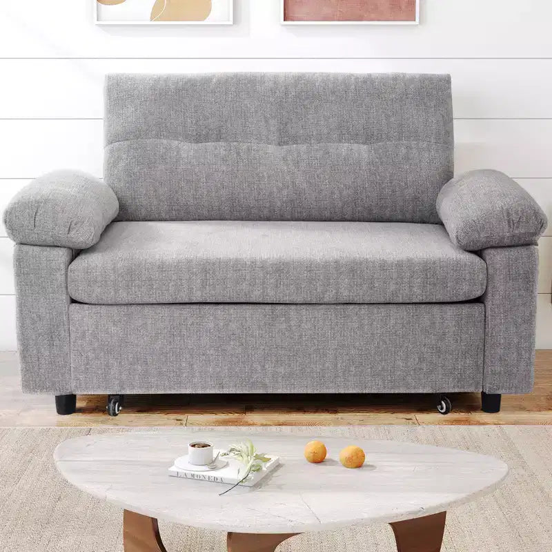 Dyonery Divano Letto Convertibile 3-in-1, Divano Letto Estraibile con Schienale Regolabile