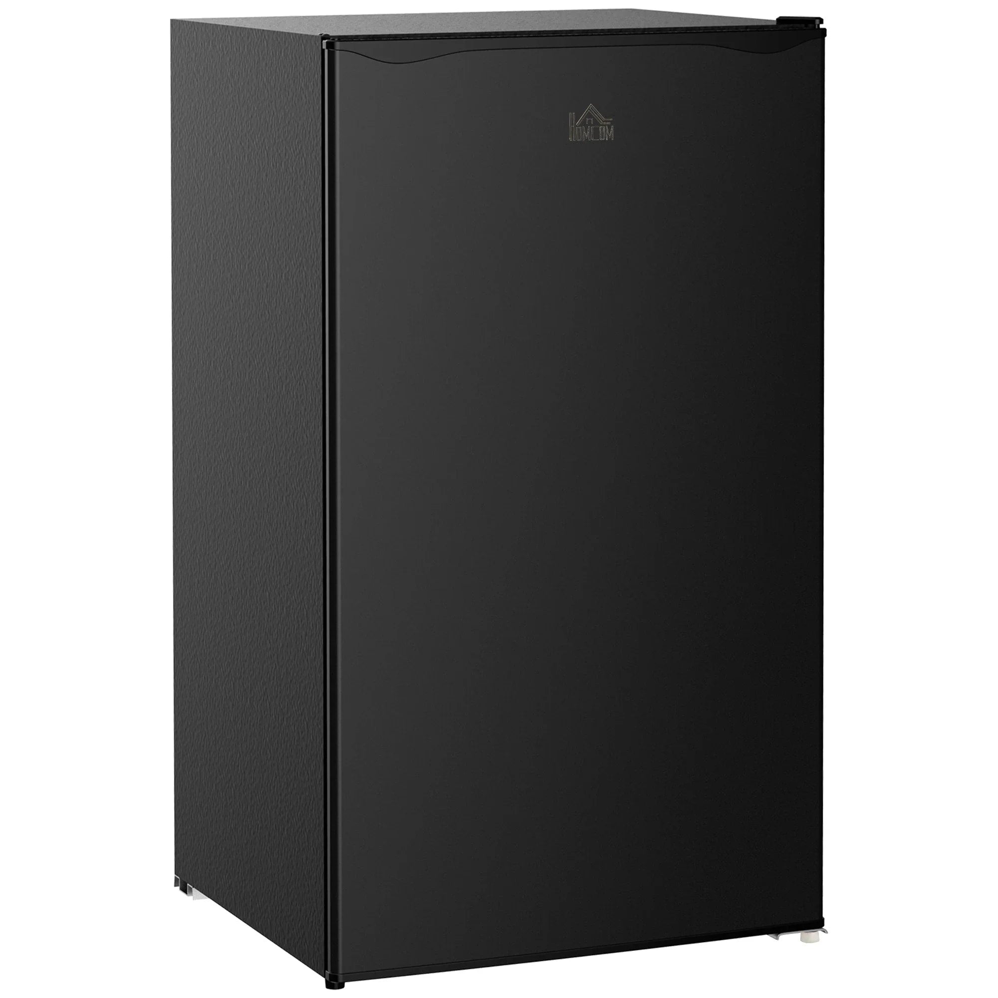HOMCOM Mini Frigorifero con Congelatore da 90 Litri, Frigo Compatto a Porta Singola con Termostato Regolabile per Camera da Letto