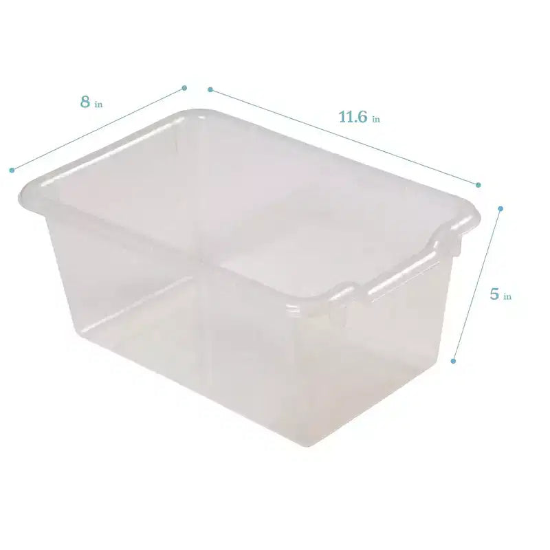 Mobile Cubby con vassoio e 15 contenitori frontali a paletta, 3x4, Arredamento per bambini