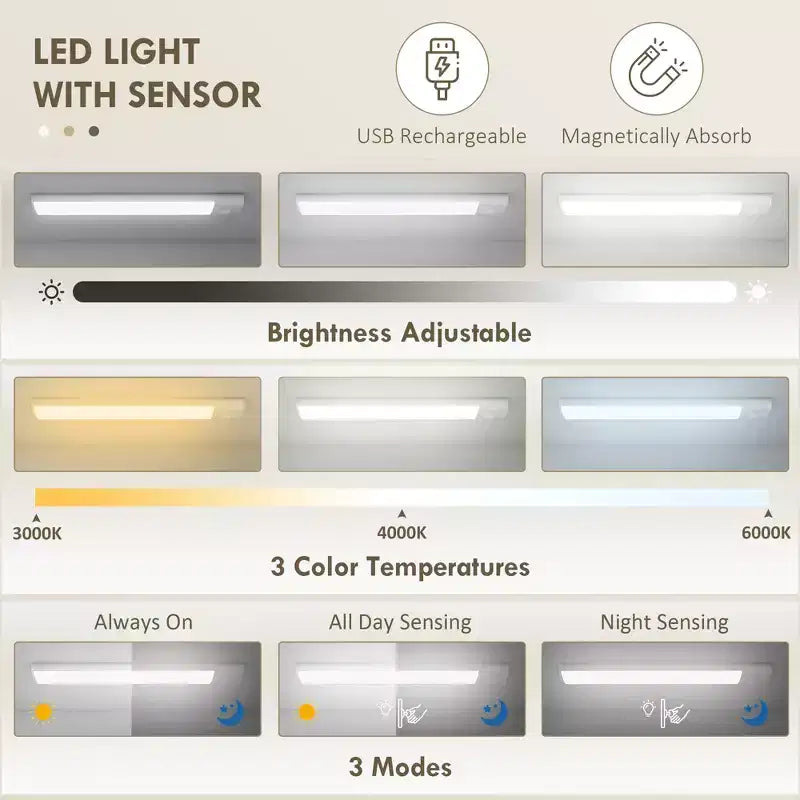 Mobile credenza da cucina da 71" con luci a LED, 6 ante con ripiani, un cassetto e 4 ripiani regolabili