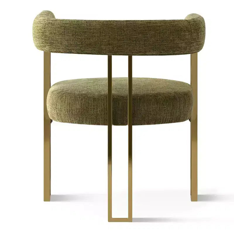 Set Tavolo da Pranzo Rotondo Espandibile a Ovale con 4 Poltroncine in Velluto, Design Moderno con Base a Piedistallo, Posti a Sedere Fino a 8 Persone-Panipeachy