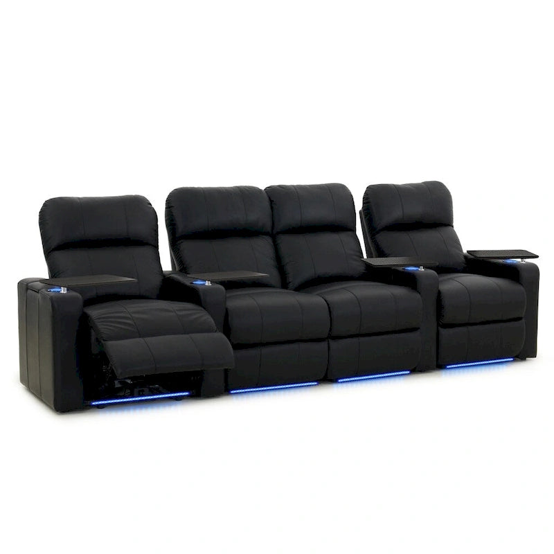 Set Poltrone Home Theater Octane Turbo XL700 Power in Pelle (Fila da 4)