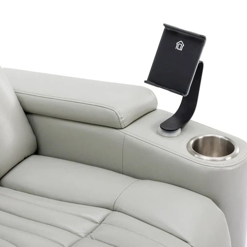 Poltrona reclinabile girevole a 270° multifunzione per home theater