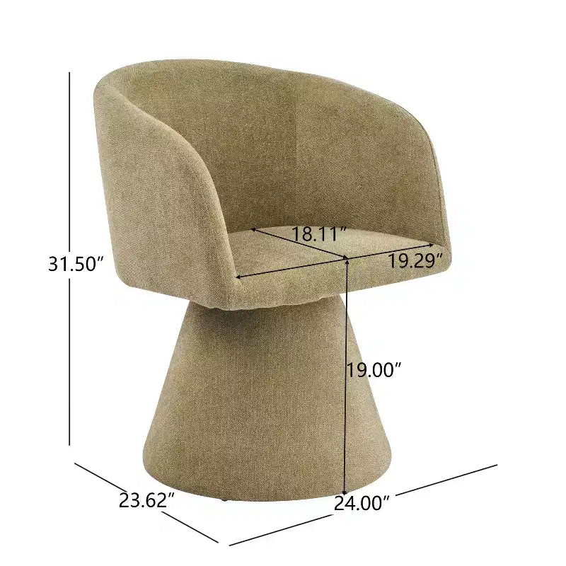 Christopher Knight Home Yodsak Set da Pranzo Moderno a 7 Pezzi in Legno e Metallo con Sedie Girevoli a 180