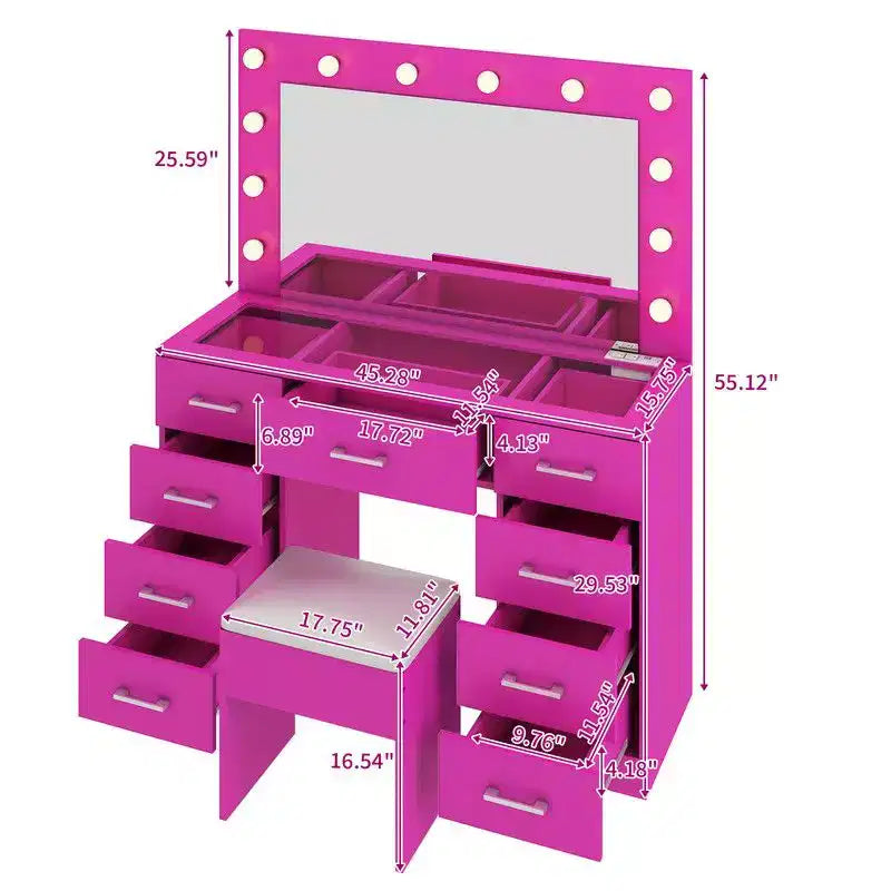 Set toilette bianco