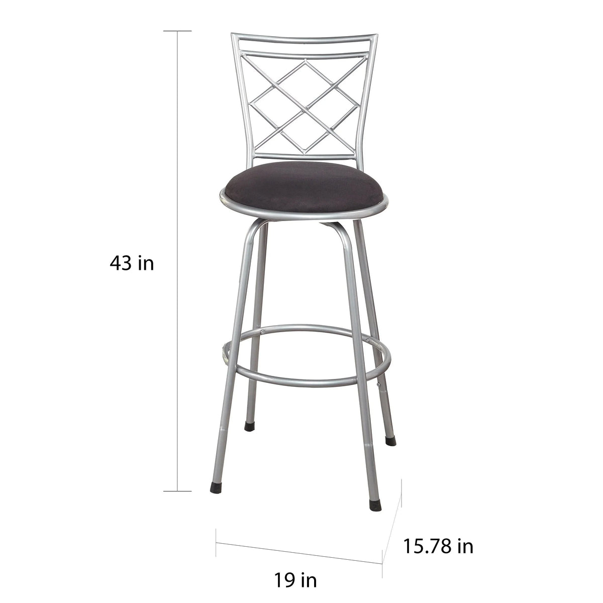 Sgabelli girevoli regolabili in altezza Simple Living Alyssa (set da 3)