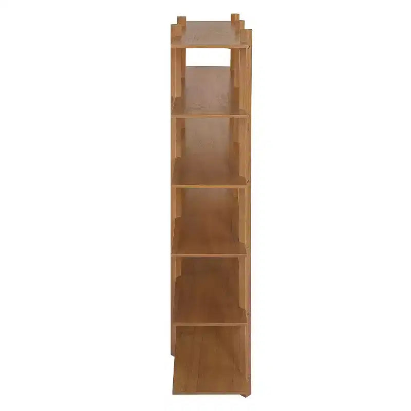 Christopher Knight Home Elliot Scaffale Moderno in Legno a 6 Ripiani Aperto per Esposizione e Archiviazione
