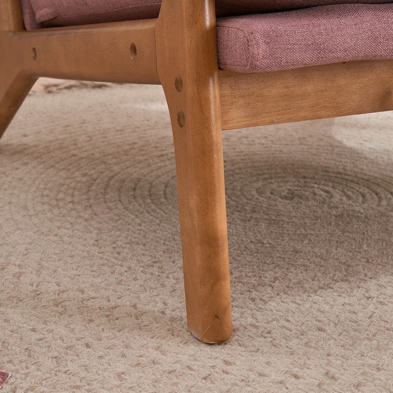 Poltrona imbottita Mid-Century Modern