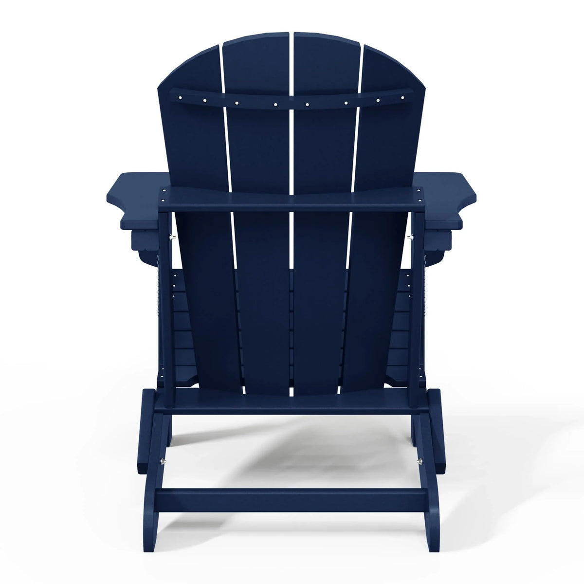 Polytrends Laguna Sedia Adirondack Pieghevole da Esterno per Patio Resistente allo Sbiadimento e alle Intemperie