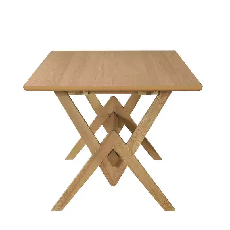 Christopher Knight Home Simon Set da pranzo 5 pezzi in legno di gomma stile Mid-Century moderno con sedie imbottite in bouclé