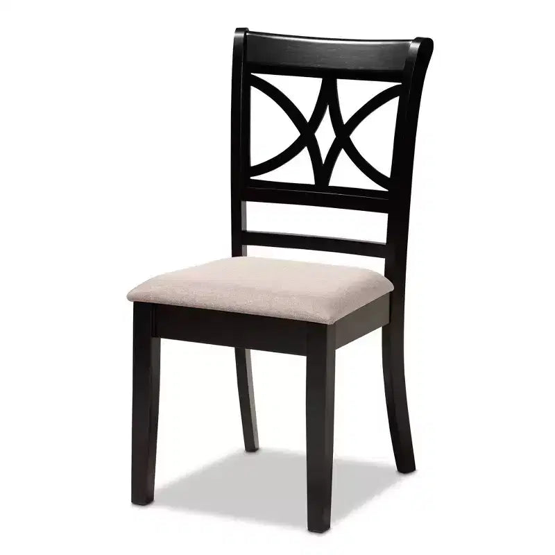 Set di 4 sedie da pranzo Clarke - Baxton Studio
