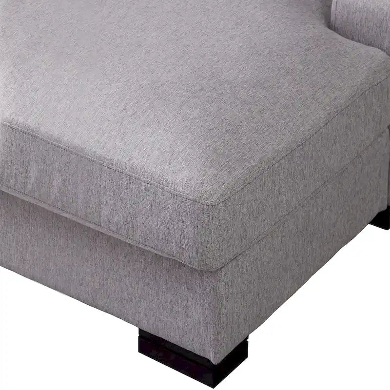 Divano letto chaise longue oversize moderno metà secolo con cuscino