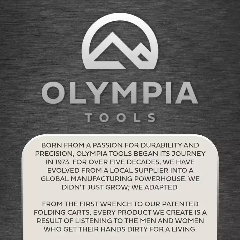 Olympia Tools Banco da Lavoro in Legno di Gomma, 4 Cassetti, Capacità di Carico 204 kg