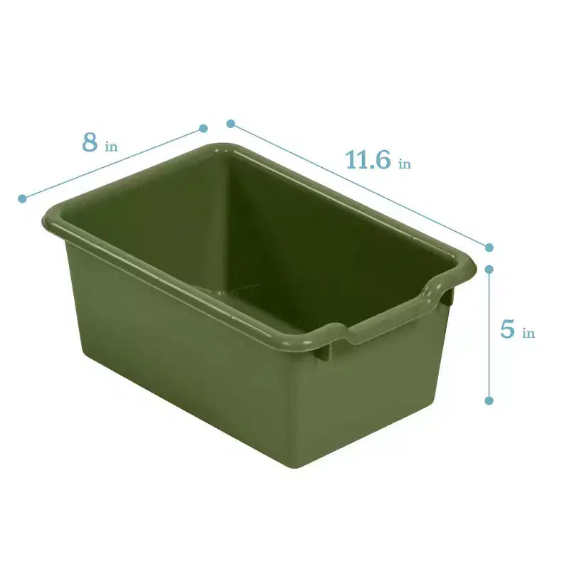 Mobile Cubby con vassoio e 15 contenitori frontali a paletta, 3x4, Arredamento per bambini