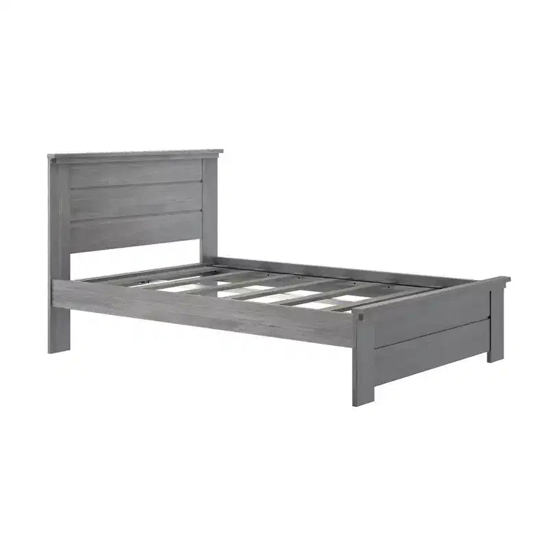 Telaio letto matrimoniale Plank+Beam Farmhouse con testiera, letto a piattaforma in legno massello