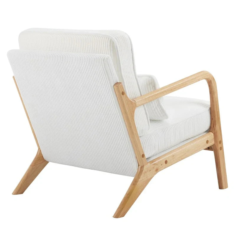 Poltrona imbottita Mid-Century Modern