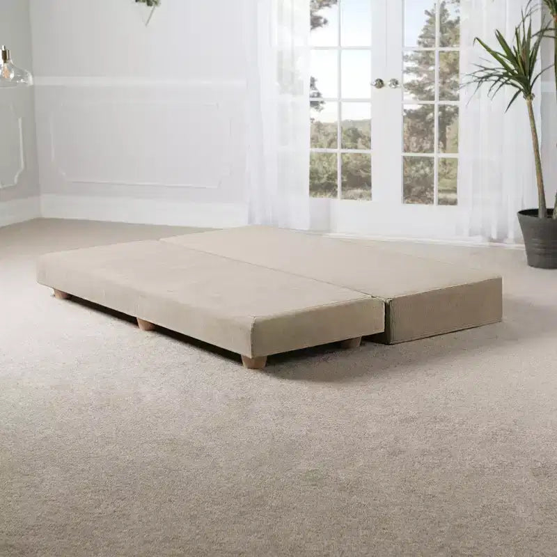 Lit de repos / Lit pliant grand format (Queen-Size) - Microvelours