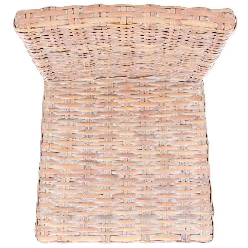 Set di 2 sedie da pranzo in vimini naturale 48L x 56P x 104A cm, stile Boho Coastal
