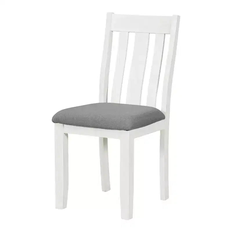 Set tavolo da pranzo allungabile da cascina per 6, tavolo rettangolare e 6 sedie imbottite