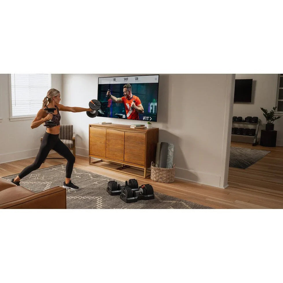 Set di manubri Select-a-Weight NordicTrack da 55 libbre