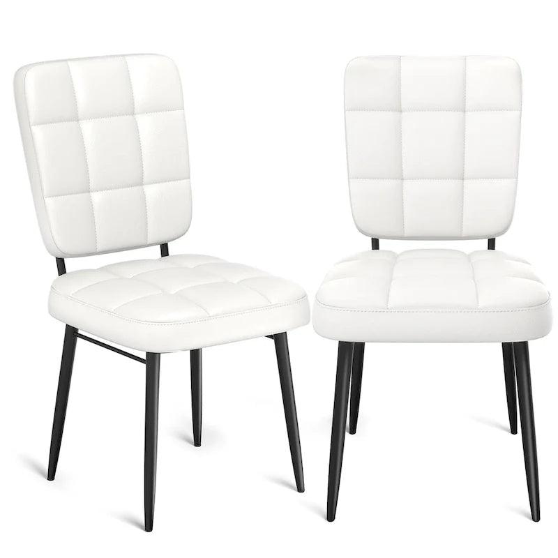 Sedie da Pranzo Moderne Set da 2/4/6/8, Sedie da Cucina Imbottite con Cuscino Spesso per Sala da Pranzo