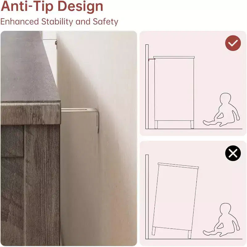 Comò a 8 cassetti per camera da letto, mobile TV vintage da 150 cm con maniglie intagliate e gambe affusolate, cassettiera in legno con grande capacità di archiviazione