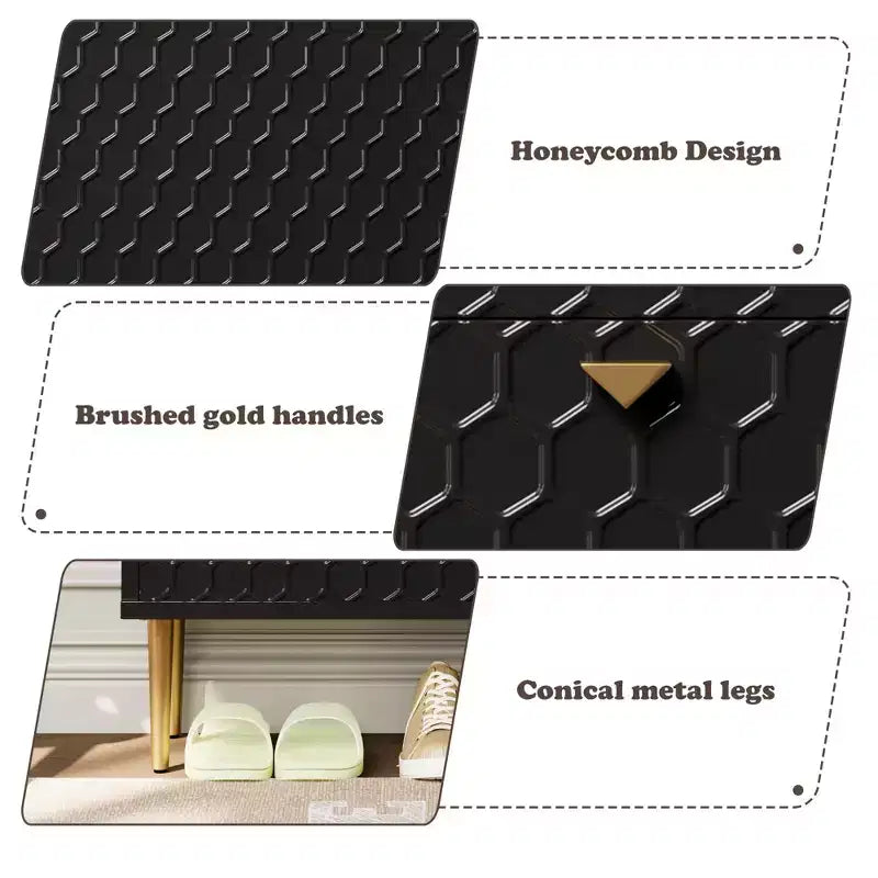 CLIHOME Scarpiera da Ingresso con 24 Paia, Organizzatore per Scarpe con Cassetti a Ribalta, Scaffale Armadio Porta Scarpe